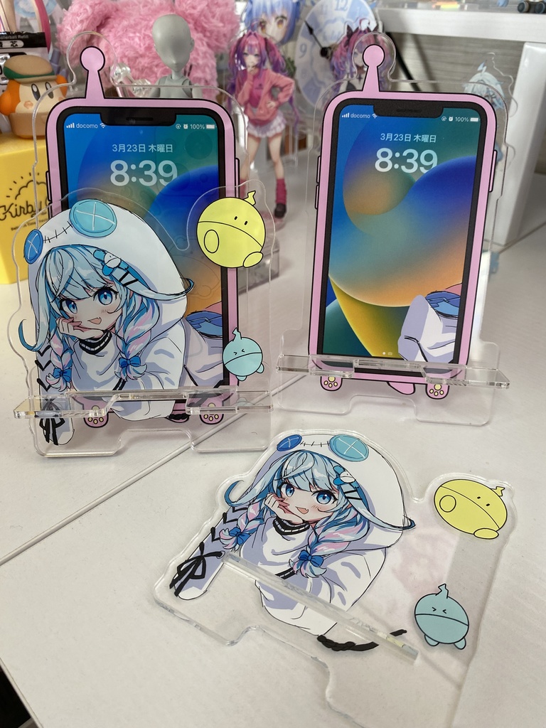 水宮枢スマホスタンド