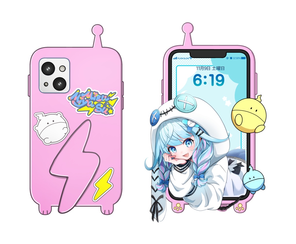 水宮枢スマホスタンド