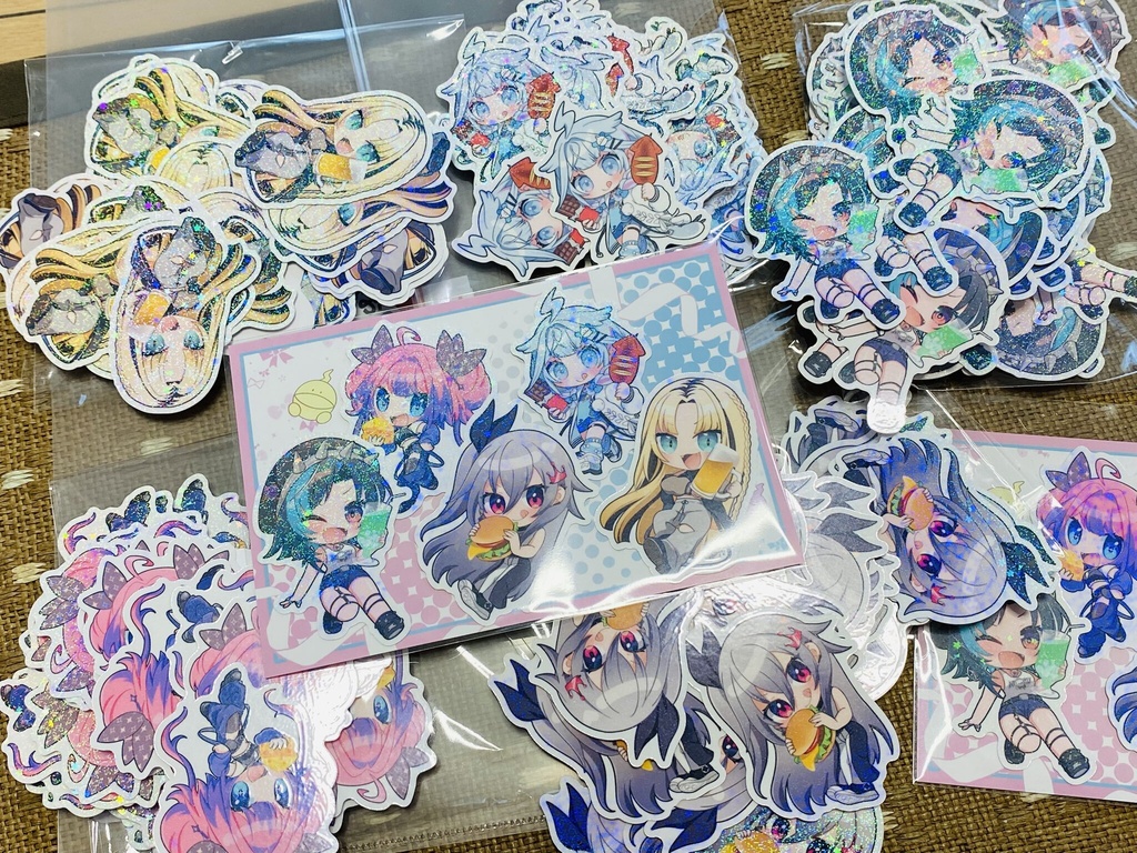 FLOWGLOWオーロラステッカーセット