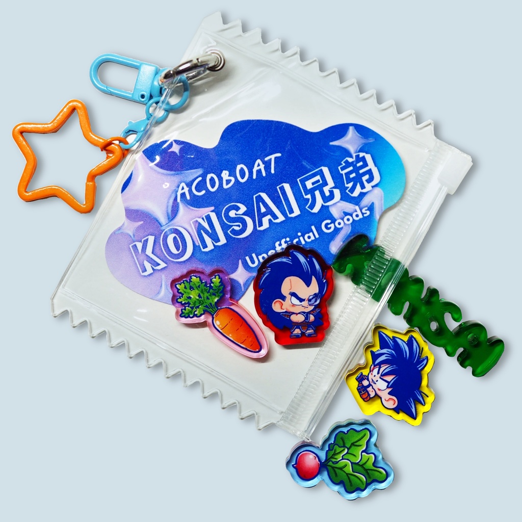 根菜兄弟おでかけミニアクスタセット