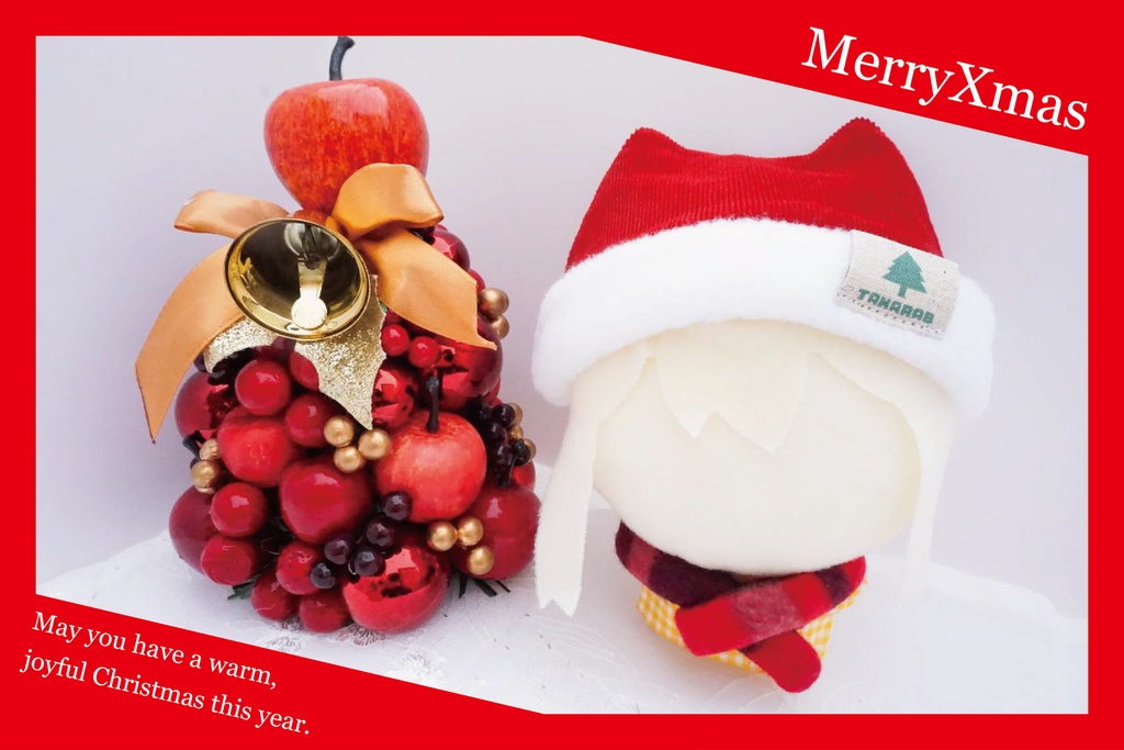 猫耳冬支度セット(帽子+マフラー)