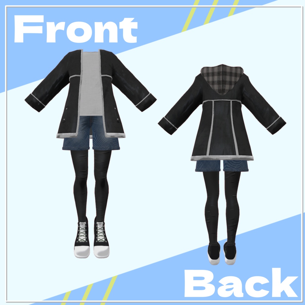 【Grus対応】Spring_Hoodie / スプリングパーカー