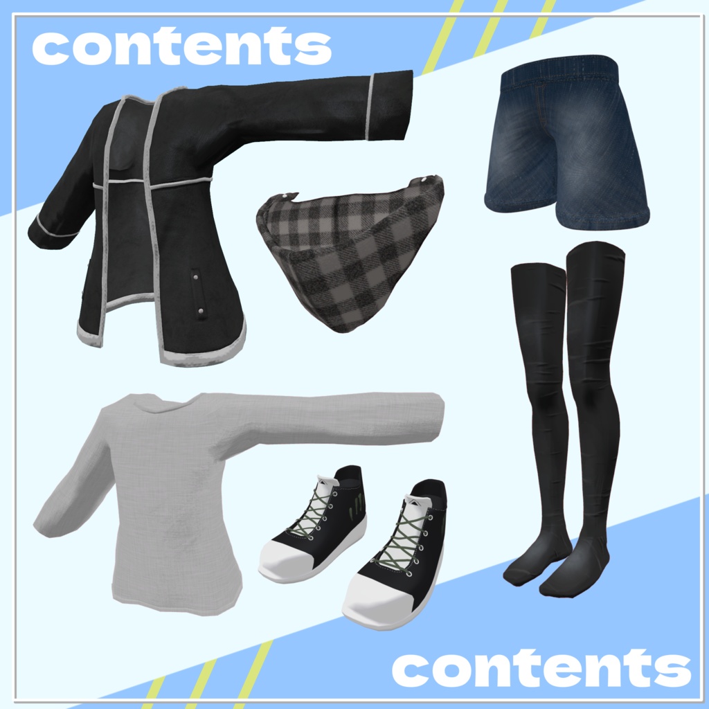 【Grus対応】Spring_Hoodie / スプリングパーカー