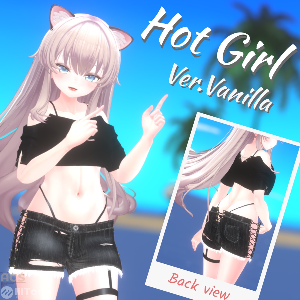 【20アバター対応】Hot Girl / ホットガール