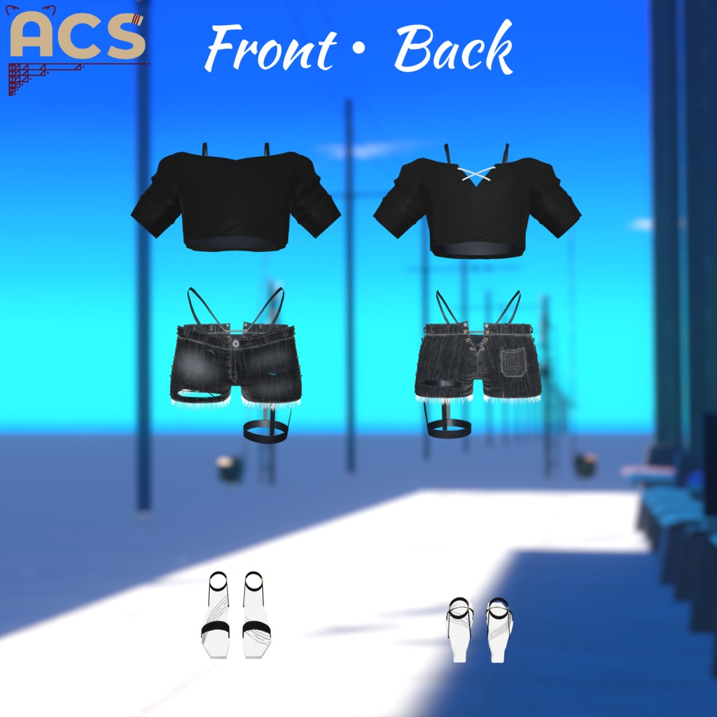 【20アバター対応】Hot Girl / ホットガール