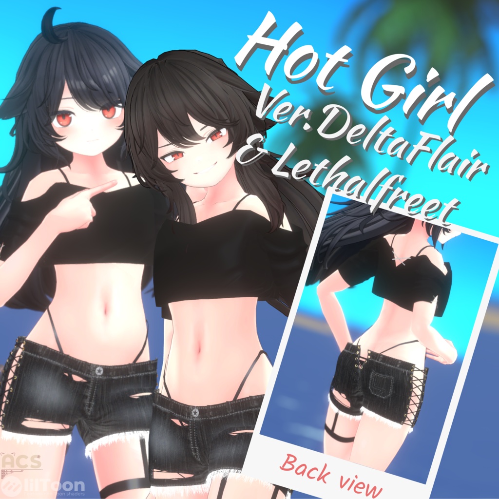 【20アバター対応】Hot Girl / ホットガール