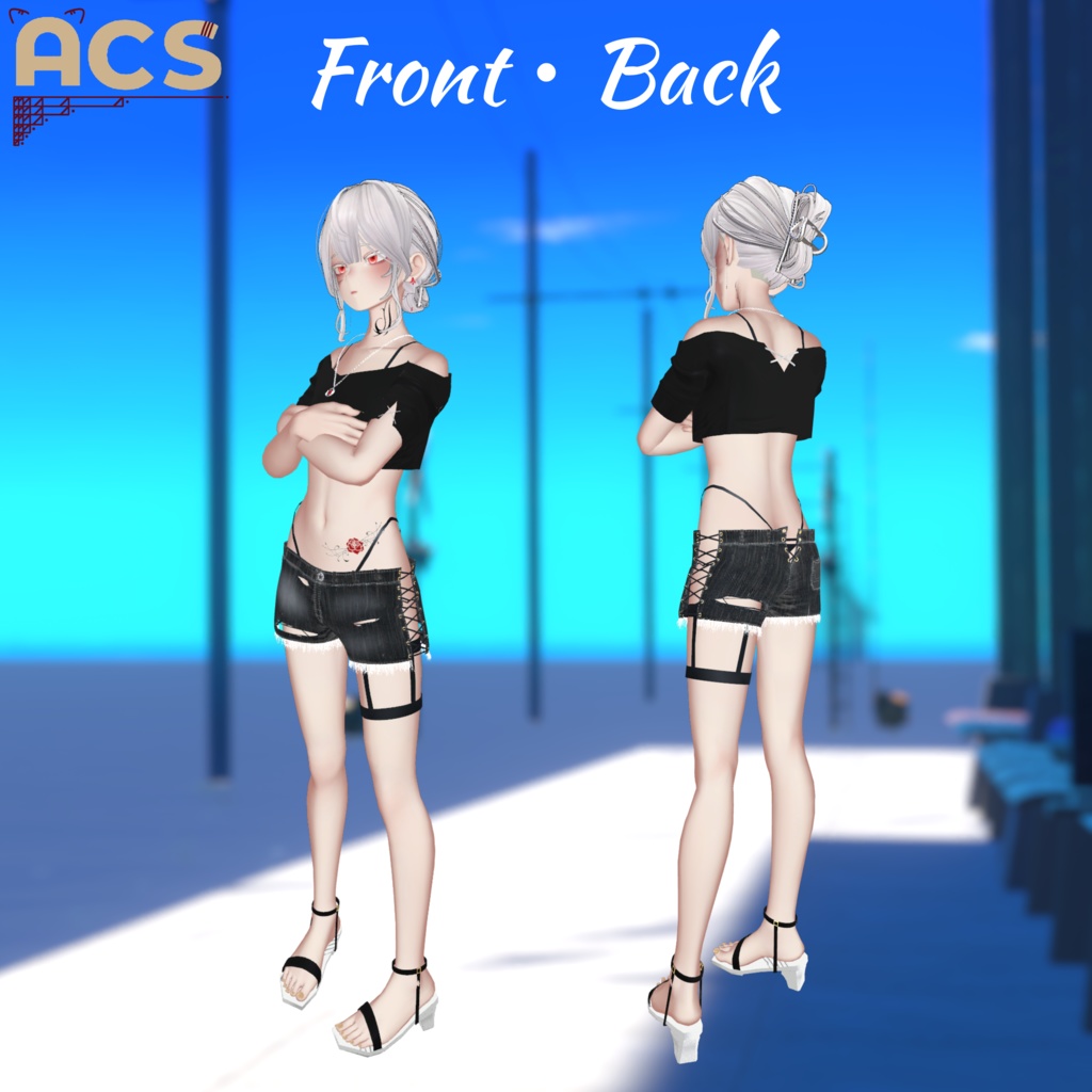 【20アバター対応】Hot Girl / ホットガール