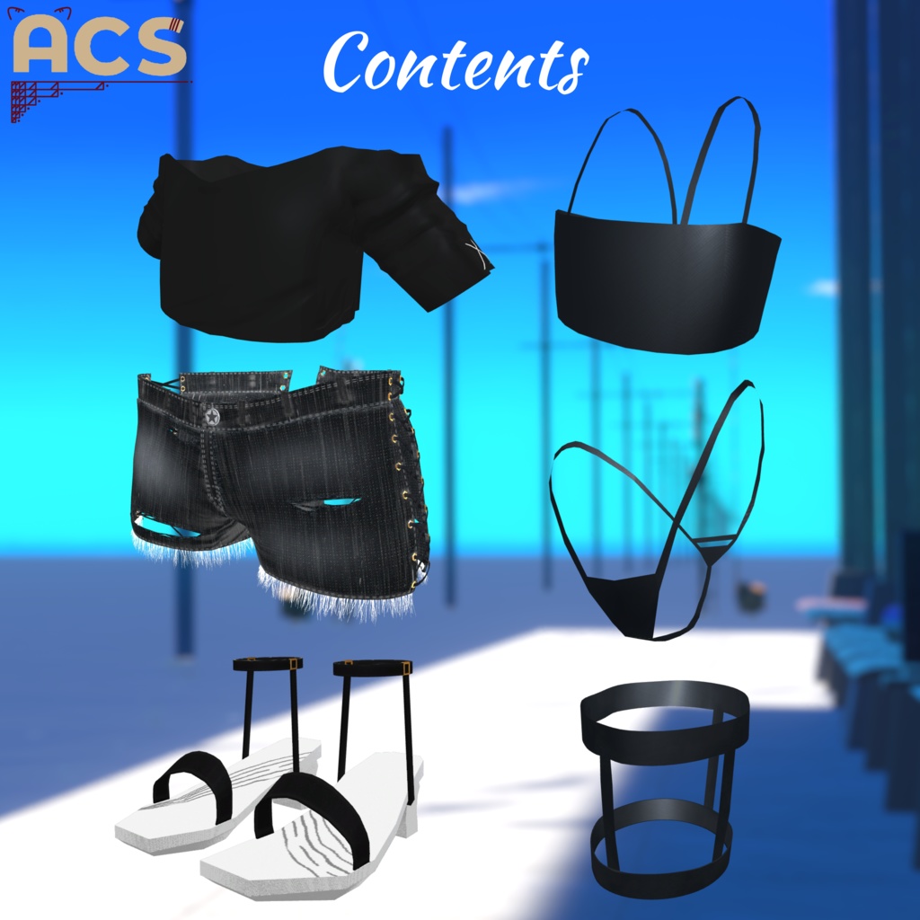 【20アバター対応】Hot Girl / ホットガール