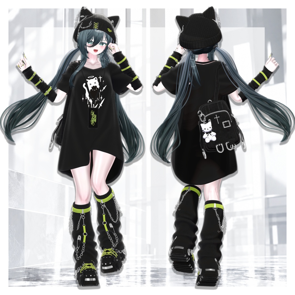 🎉 ~10/2 SALE 中|16アバター対応|𝐒𝐈𝐆𝐍𝐀𝐋 𝟒𝟎𝟐 👻🖤
