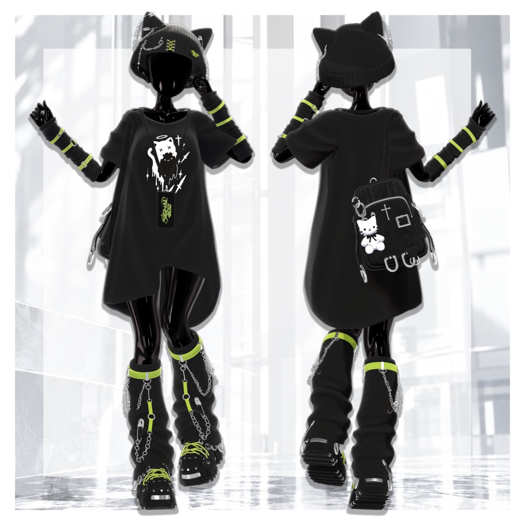 🎉 ~10/2 SALE 中|16アバター対応|𝐒𝐈𝐆𝐍𝐀𝐋 𝟒𝟎𝟐 👻🖤