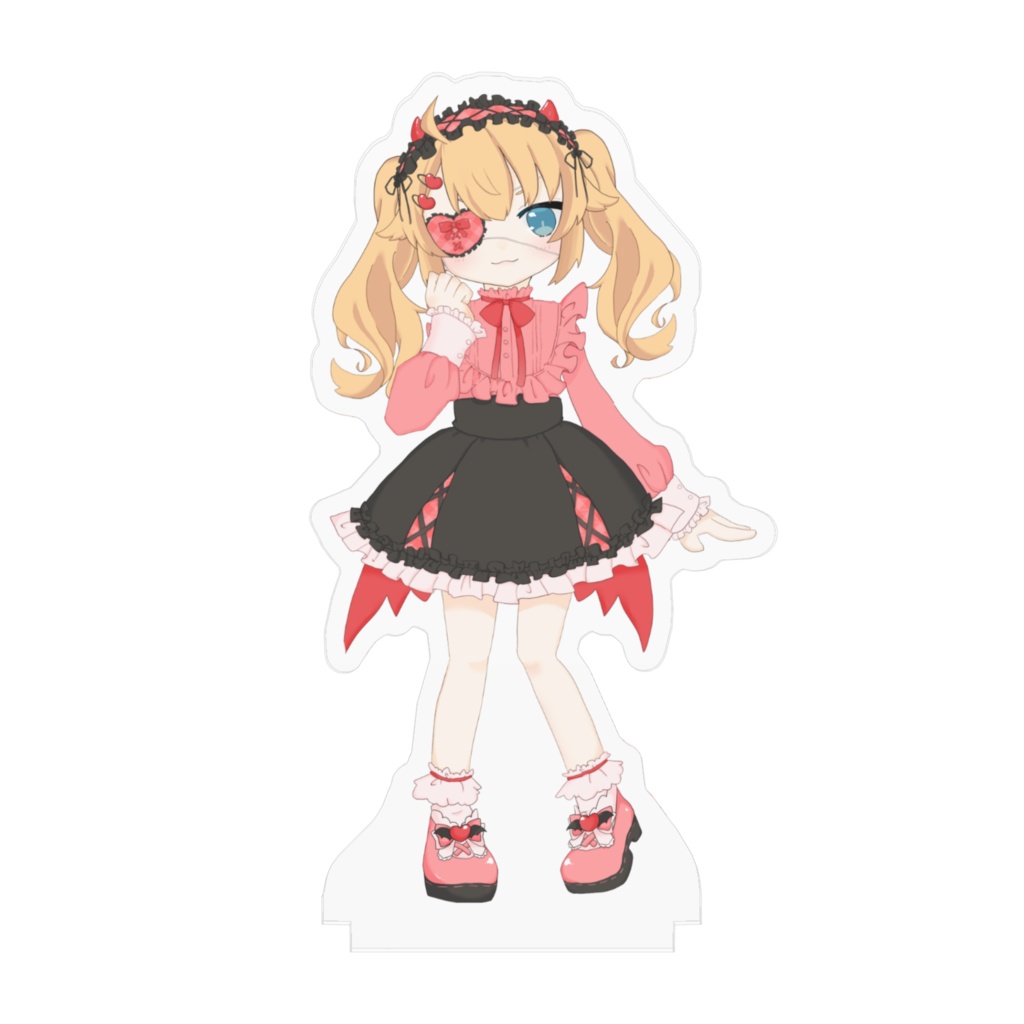 小悪魔炒飯の立ち絵アクリルフィギュア