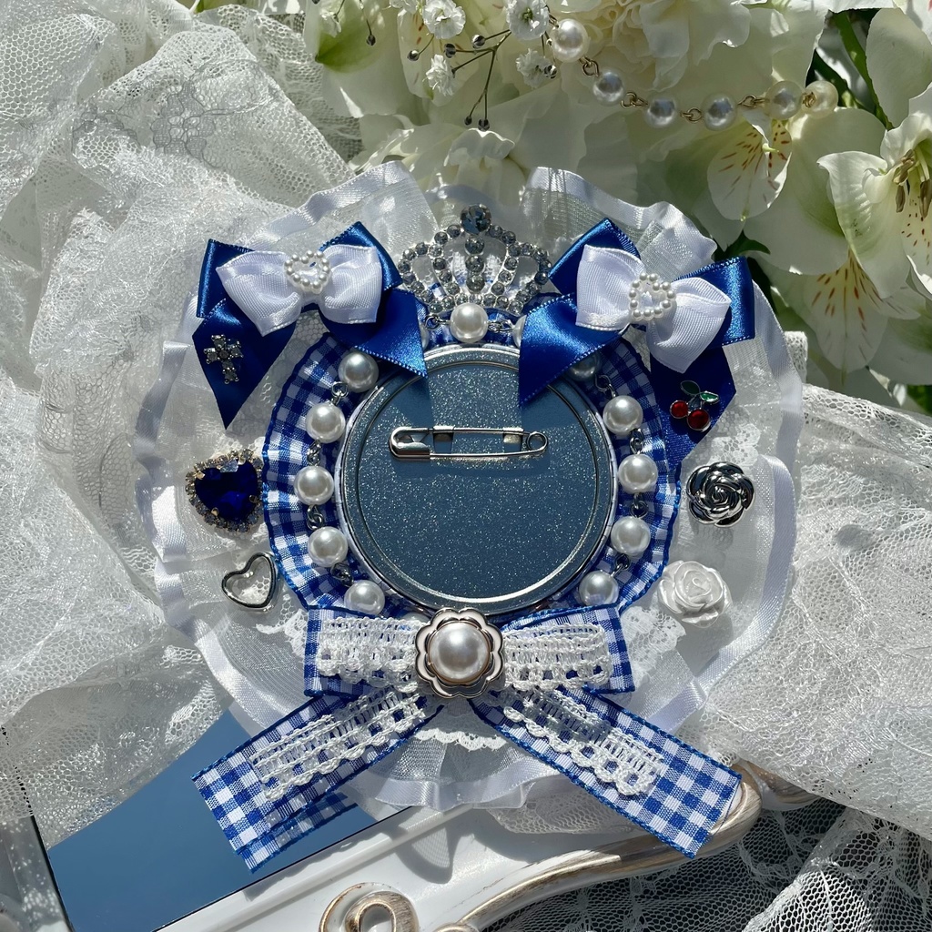 【54〜57mm缶対応】💙Bleu Rêverie💙