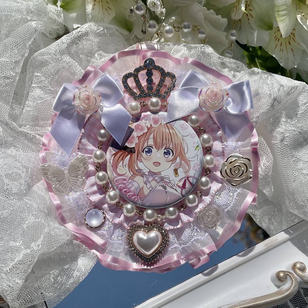 【54〜57mm缶対応】💗Rosé Bonbon 💗