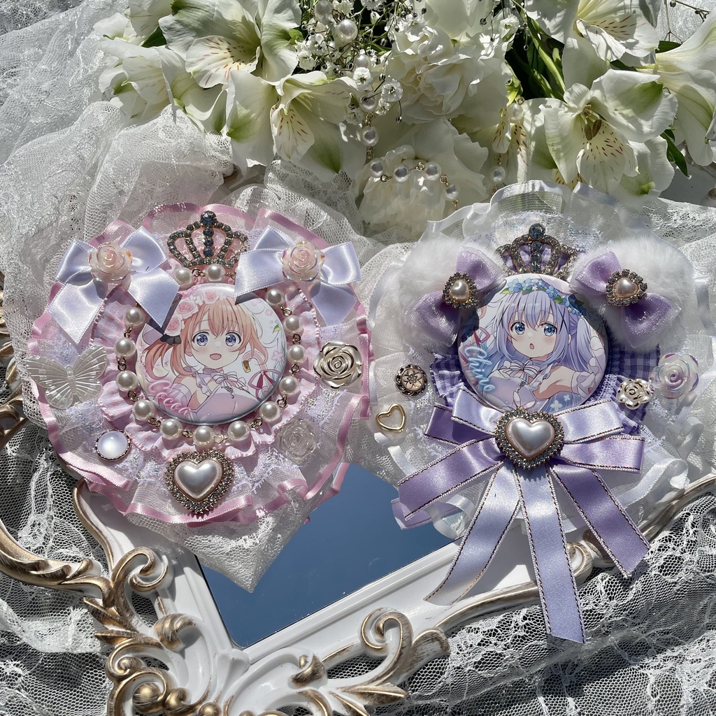 【54〜57mm缶対応】💗Rosé Bonbon 💗