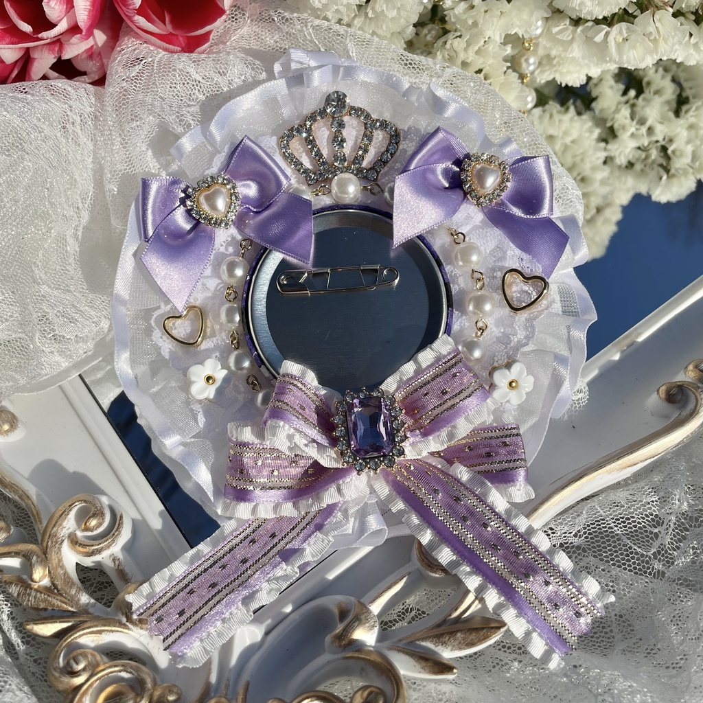 【54〜57mm缶対応】💜Lavande Royale💜