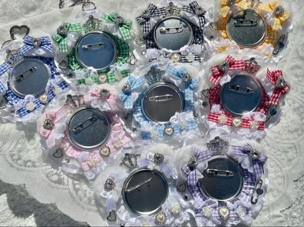 【iDOL×maid】ロゼット(〜58mm缶対応)