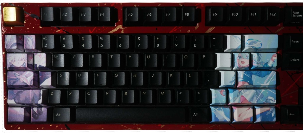 ブルーアーカイブ　キーボードキャップ　アロナプラナセット