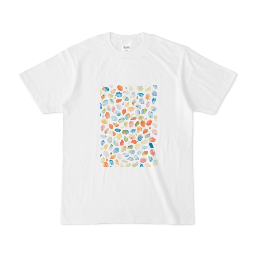 あざやかな石Tシャツ