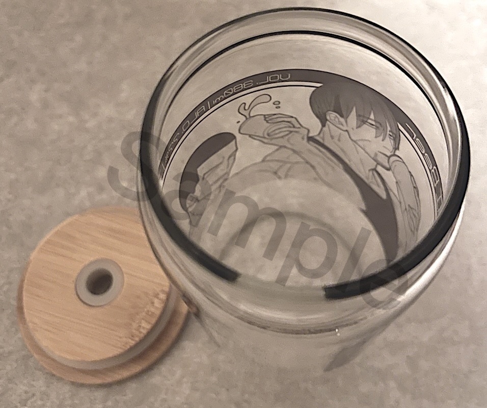 尾月缶型グラス