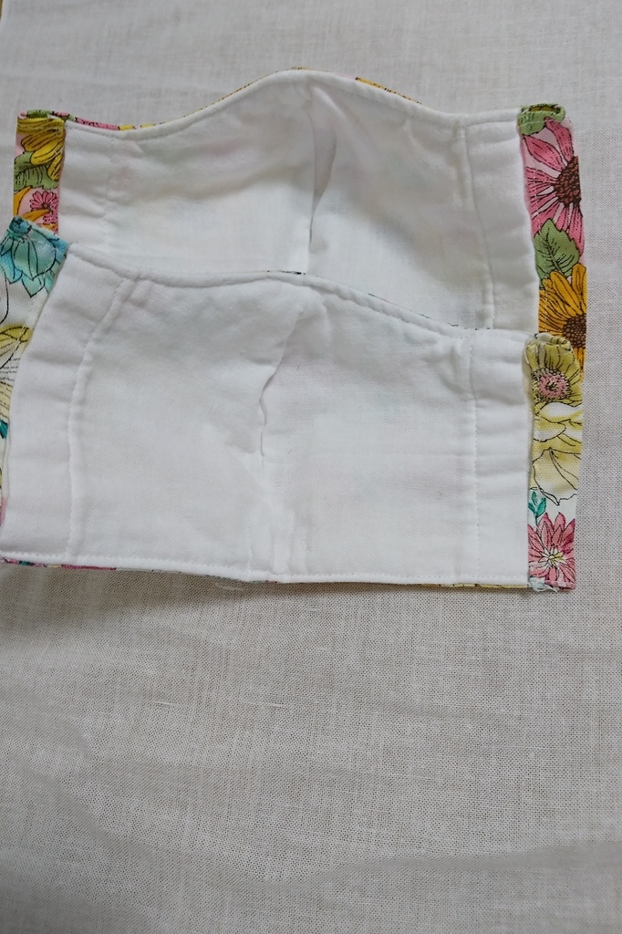 ハンドメイド マスク お花柄