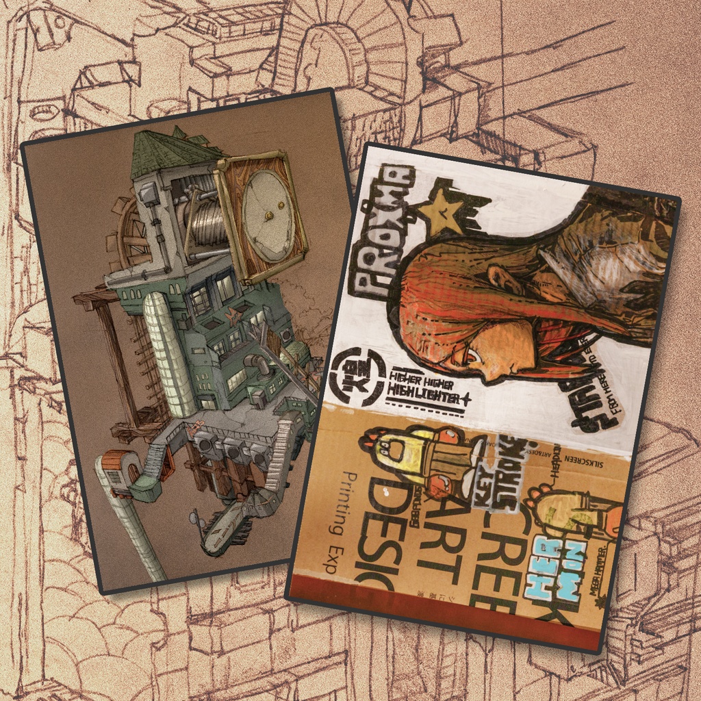 原画ポストカードセット