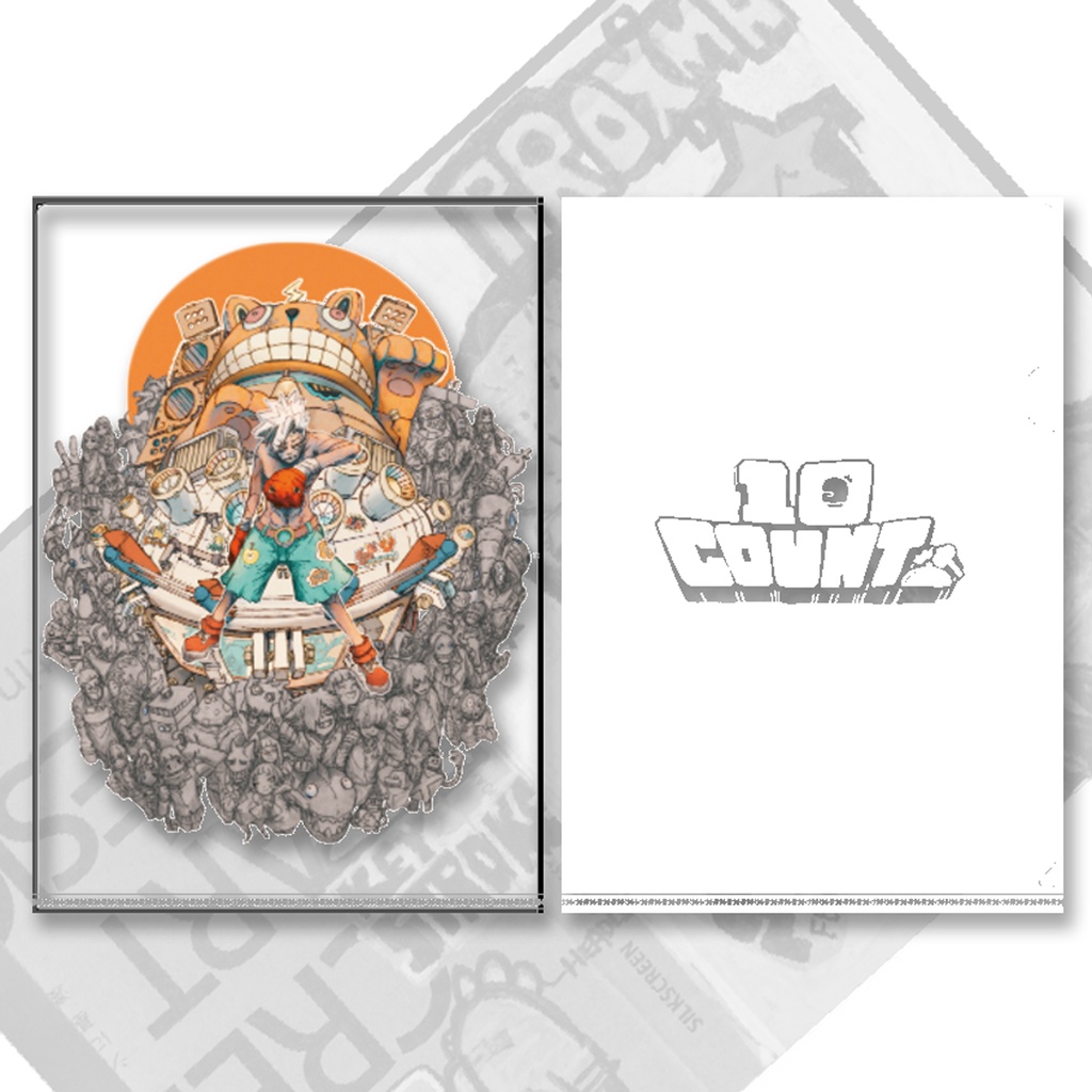 10-COUNT クリアファイル