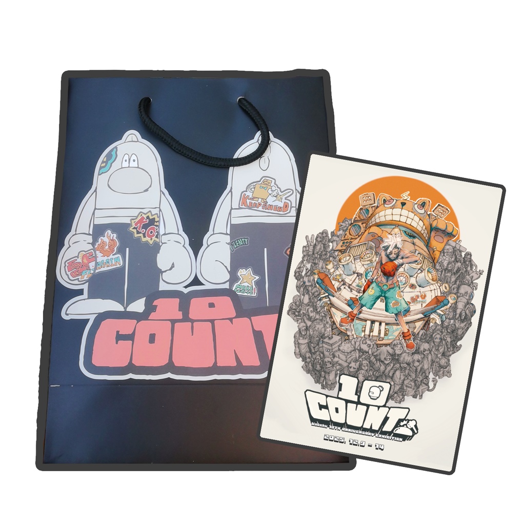 【10-COUNT 個展記念】ショッパー&DMセット