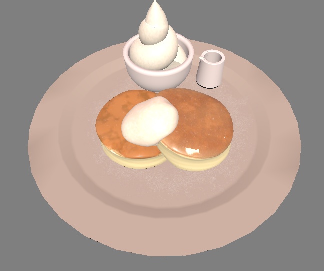 ふわふわスフレパンケーキ