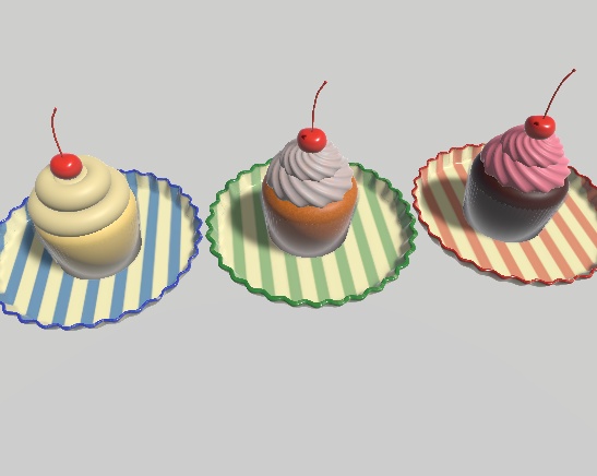 カップケーキ&ポッププレート