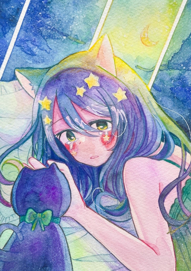 【原画】眠れない夜