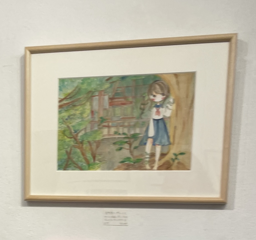 【原画】奥多摩ロープウェーにて