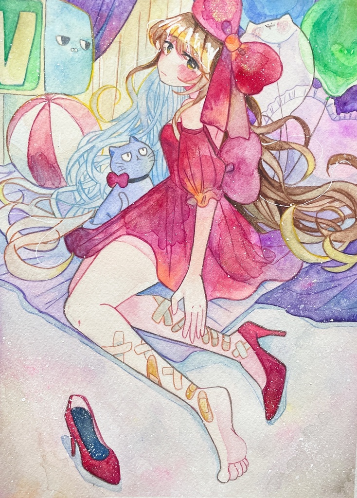 【原画】くつずれ