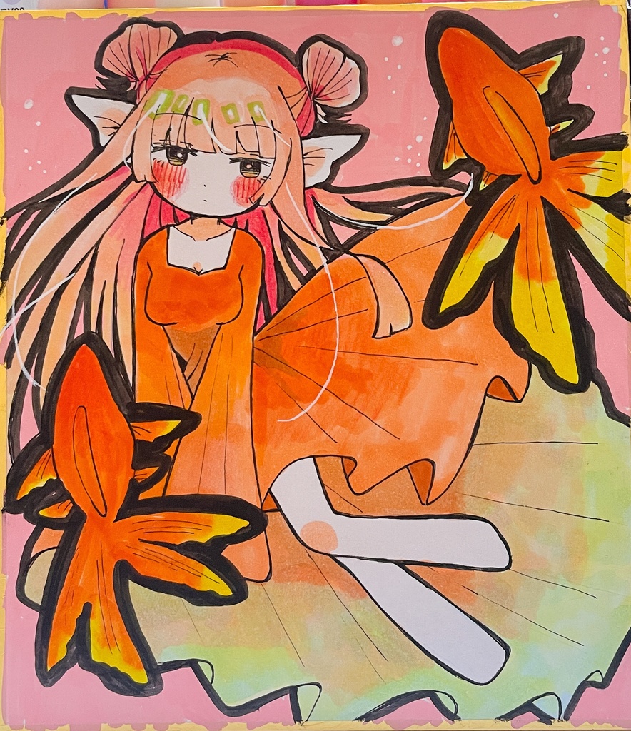【原画】金魚姫