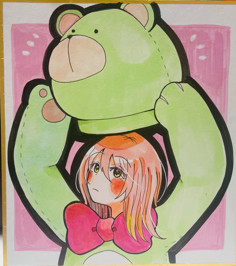【原画】脱ぎぐるみちゃん