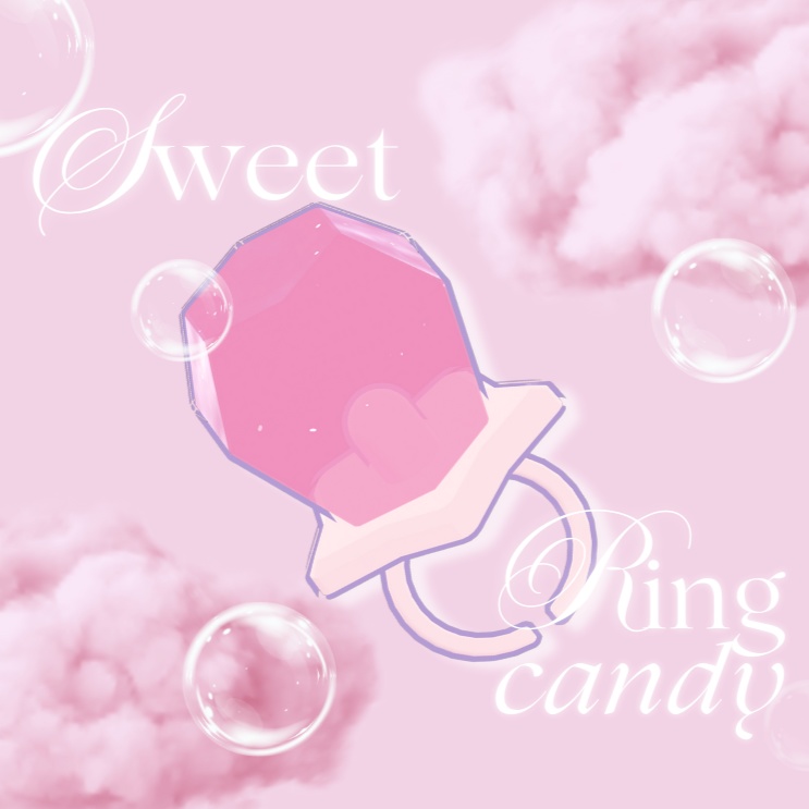 【Free】Sweet Ring Candy【VRC】