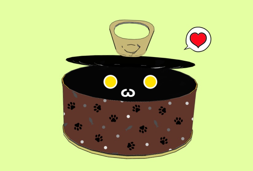 【Live 2D】 猫缶 VTube Studio用 Vtuber アバター