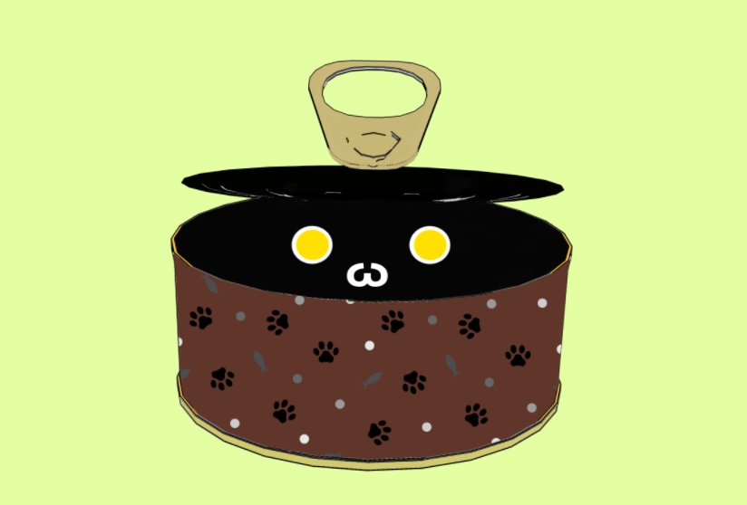 【Live 2D】 猫缶 VTube Studio用 Vtuber アバター