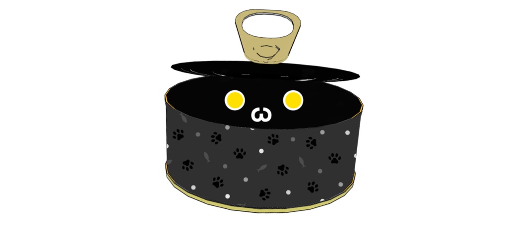 【Live 2D】 猫缶用 着せ替えテスクチャ 【VTube Studio用 Vtuber アバター】