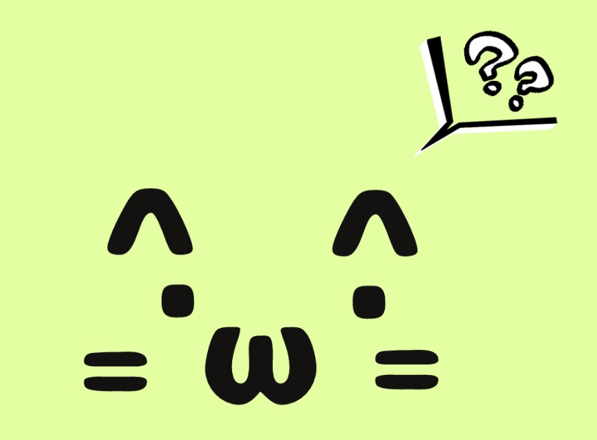 【Live 2D】 顔文字 猫 VTube Studio用 Vtuber アバター