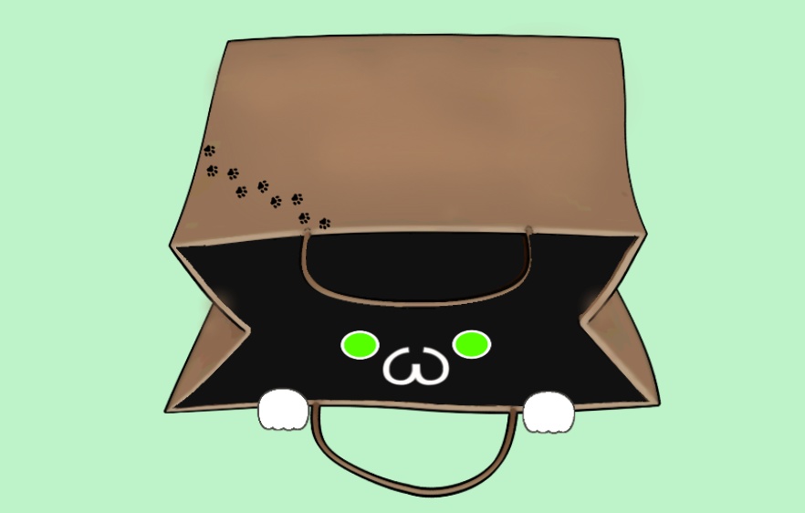 【Live 2D】 紙袋 猫 【Vtuber Studio】