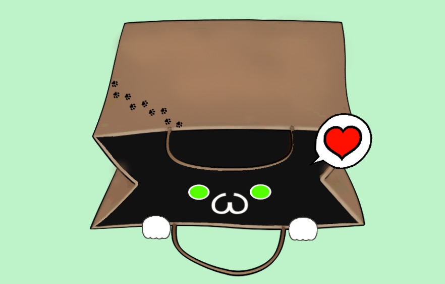 【Live 2D】 紙袋 猫 【Vtuber Studio】