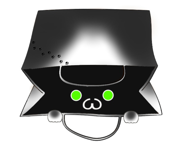 【Live 2D】 紙袋 猫 用の着せ替えテクスチュア 【Vtuber Studio】