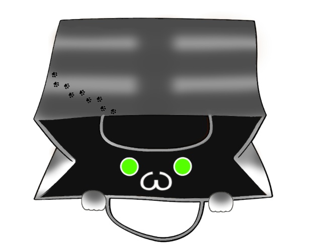 【Live 2D】 紙袋 猫 用の着せ替えテクスチュア 【Vtuber Studio】