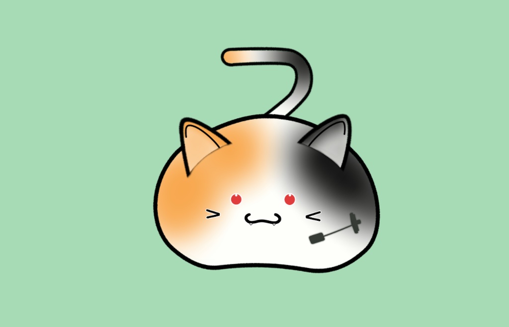 【Live2D】 香箱 猫 (三毛) 【Vtber Studio】