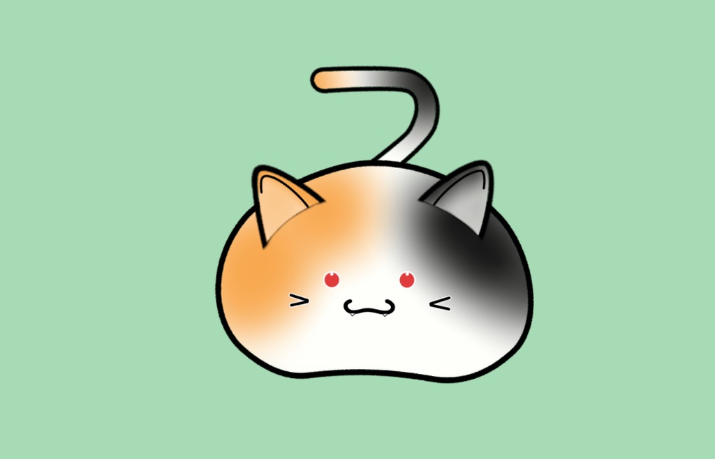 【Live2D】 香箱 猫 (三毛) 【Vtber Studio】