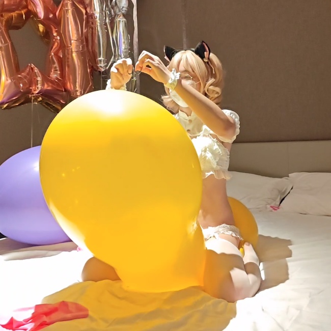 玩GL和雪人球/POP  BALLOON