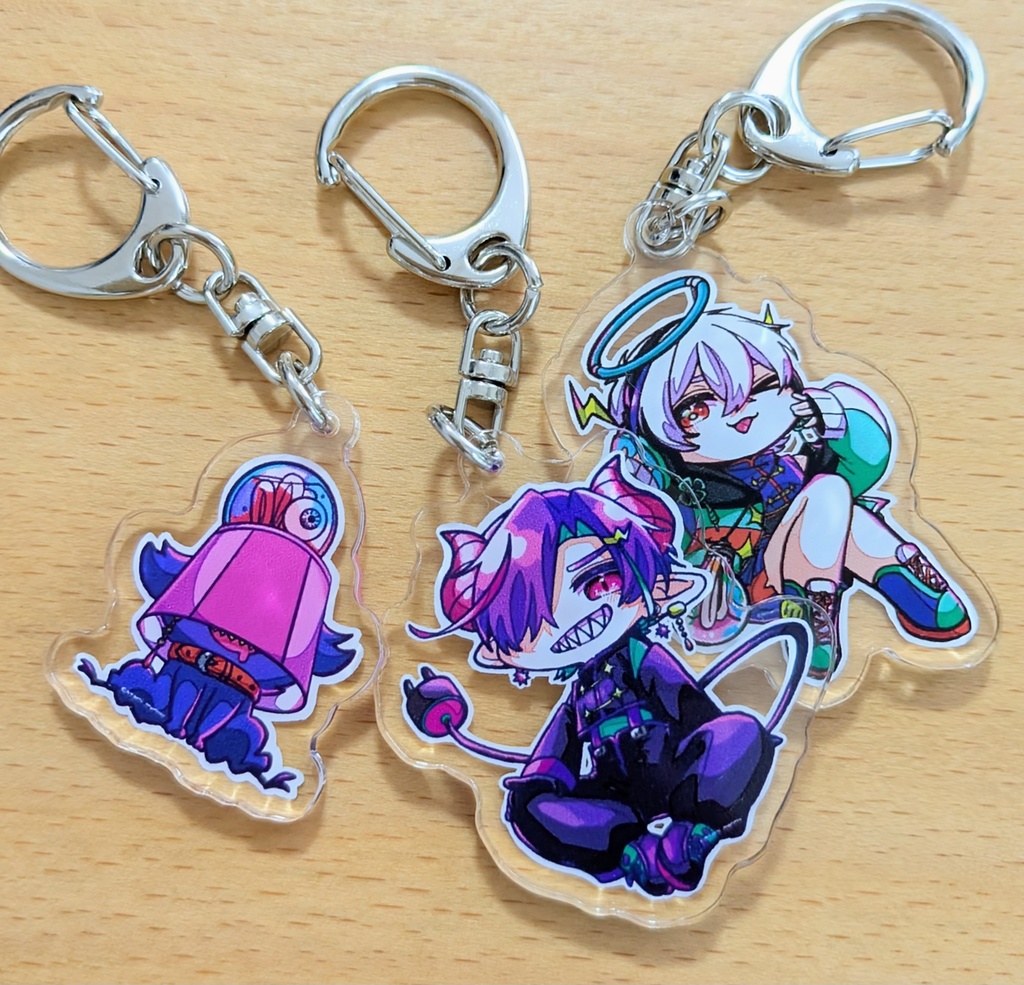 家電系使い魔 メイくん のキーホルダー