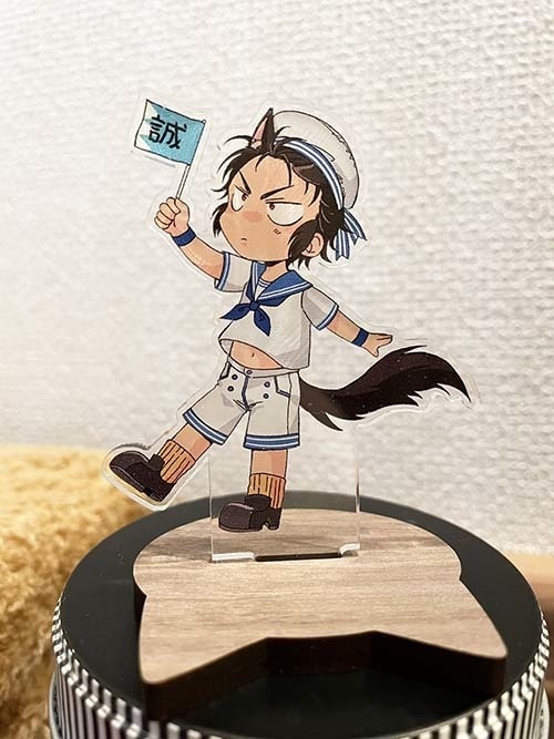 猫土方さんアクリルスタンド２（水兵さん）