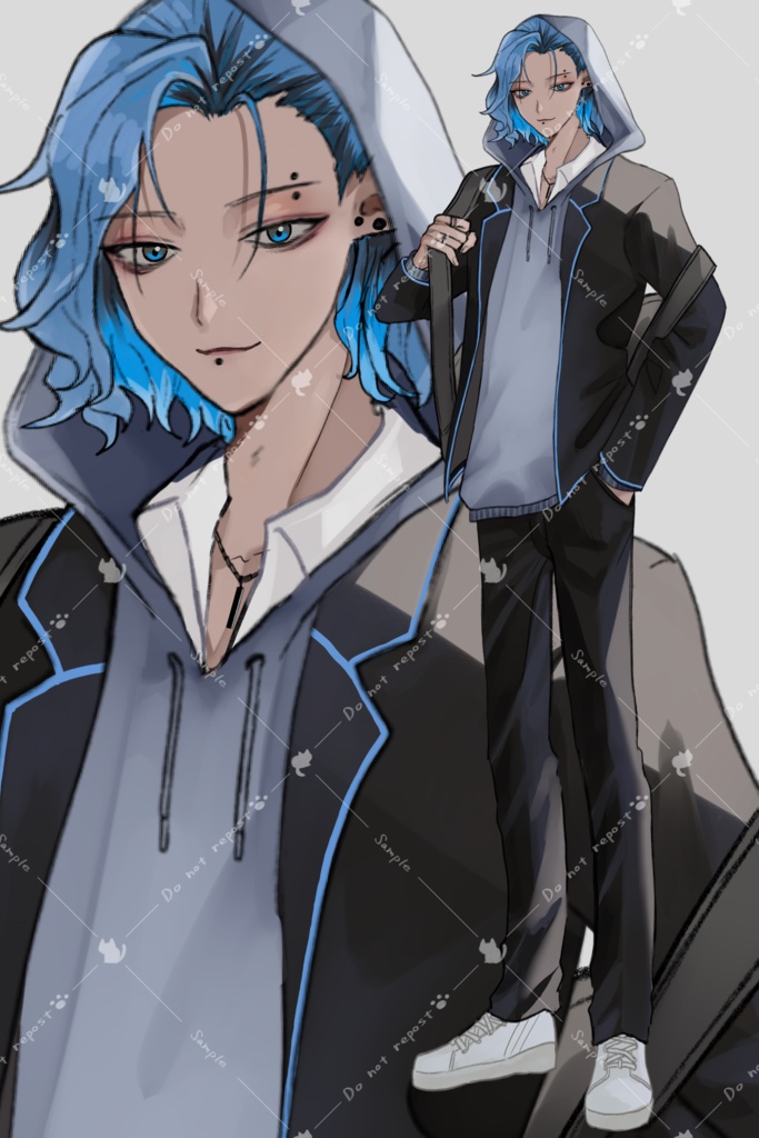 男性立ち絵素材 1