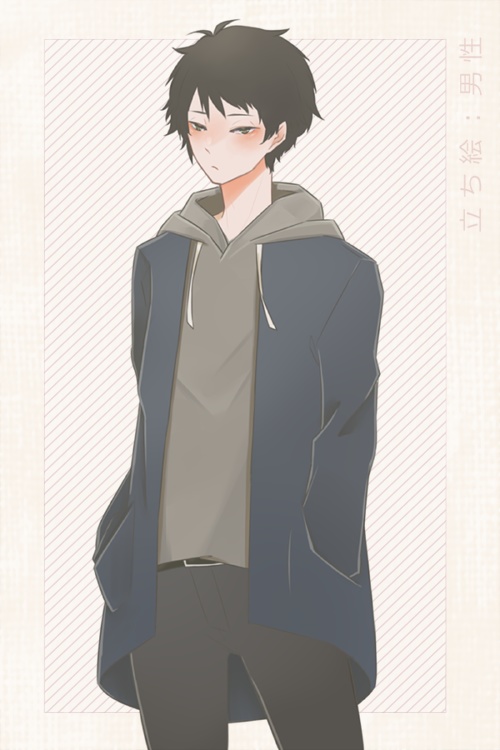 立ち絵素材：男性